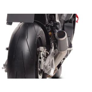 アプリリア TUONO V4 FACTORY 25-26 CR-T スリップオン ''ハイポジション''  & フルチタンリンクパイプ SCプロジェクト A27D-HT36Cの画像