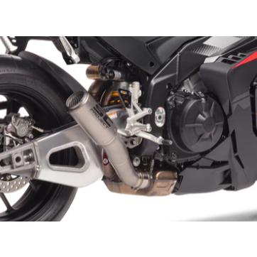 アプリリア TUONO V4 FACTORY 25-26 CR-T スリップオン & フルチタンリンクパイプ SCプロジェクト A27D-T36TRの画像
