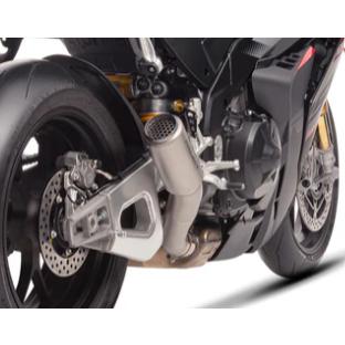 アプリリア TUONO V4 FACTORY 25-26 CR-T スリップオン & フルチタンリンクパイプ SCプロジェクト A27D-T36TRの画像