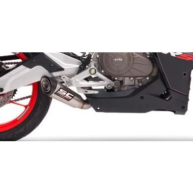 RS 457 24-26フルエキゾーストシステム & サイレンサー SCプロジェクト 2-1 & S1 A30A-AC177Aの画像