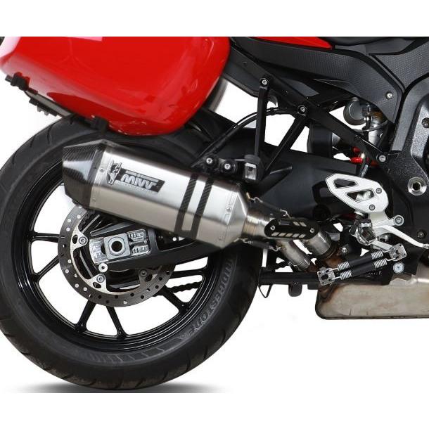 室外 BMW S1000XR 15-16年 MIVV SPEED EDGE スリップオンマフラー