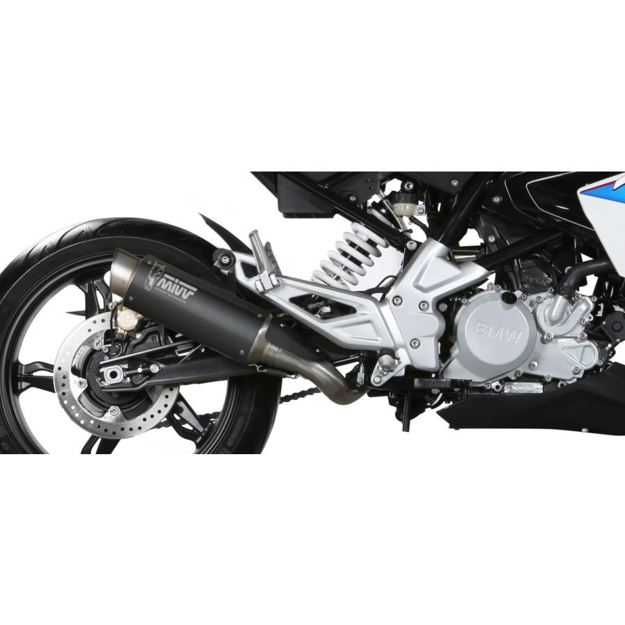 Mivv Exhaust G310R 18-24 フルエキ(触媒あり) GP PRO BLACK ブラック