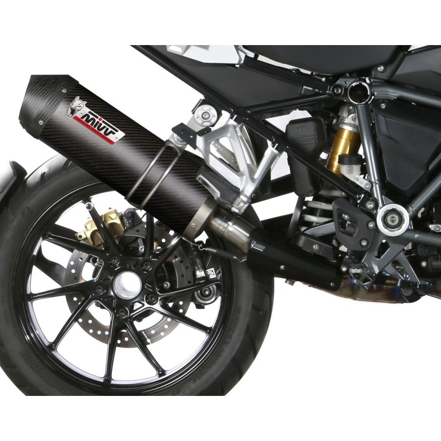 Mivv (ミヴ) R1250GS 19-23 スリップオン OVAL ユーロ5承認 カーボン B.034.LEC