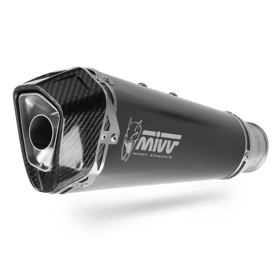 Mivv Exhaust G310GS 17-24 フルエキ(触媒なし) DELTA RACE BLACK 