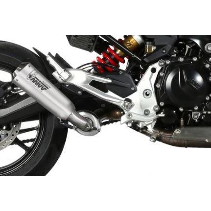 Mivv Exhaust F900R 20-25 スリップオン X-M1 チタン B.038.LC4T