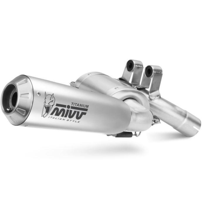 Mivv Exhaust F900R 20-25 スリップオン X-M1 チタン B.038.LC4T