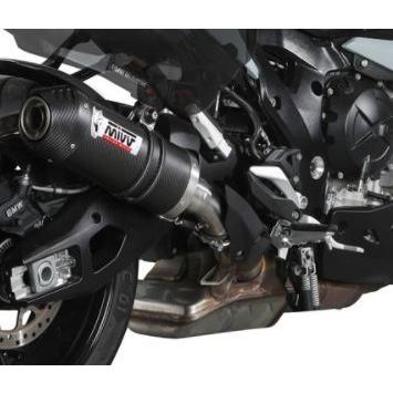 Mivv Exhaust S1000XR 20-25 スリップオン OVAL カーボン/カーボン