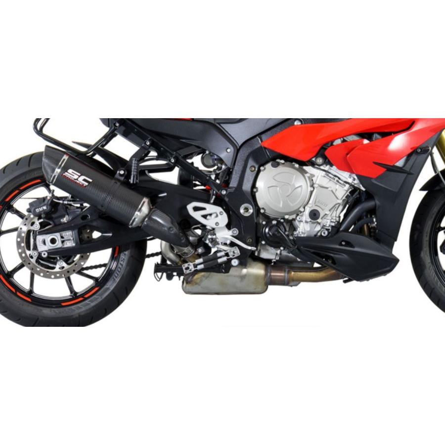 SCプロジェクト BMW S1000XR 17-19 オーバルマフラー ハイポジション