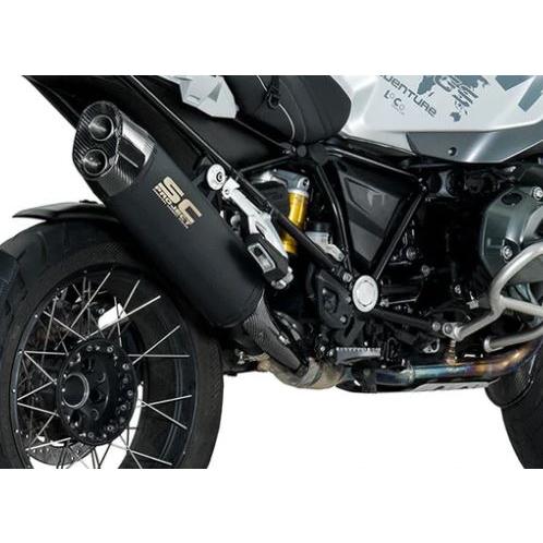 公道走行可 BMW R1200 GS/Adventure  17-18 SC Project アドベンチャー スリップオン ''ブラックエディション'' B26B-86MBの画像