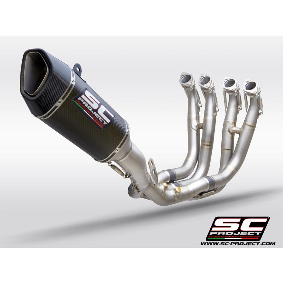 S1000RR 19-24 4-1 レーシング フルチタン フルエキゾーストシステム SCプロジェクト SC1-R B33-TC90C