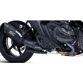 公道走行可 R1300GS 23-26 SC Project アドベンチャー R スリップオン ”ブラックエディション” B40A-T153MB-Lの画像