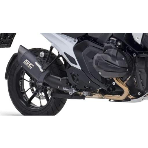 公道走行可 R1300GS 23-26 SC Project アドベンチャー R スリップオン ”ブラックエディション” 純正サイドケース非対応 B40A-T153MBの画像