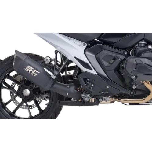 公道走行可 R1300GS 23-26 SC Project アドベンチャー R スリップオン ”ブラックエディション” 純正サイドケース非対応 B40A-T153MBの画像