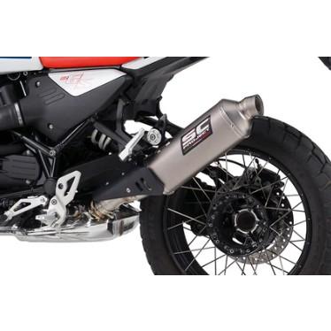 R12 G/S 2026 公道走行可 ラリーレイド スリップオンサイレンサー & フルチタンリンクパイプ SCプロジェクト B43A-100Tの画像