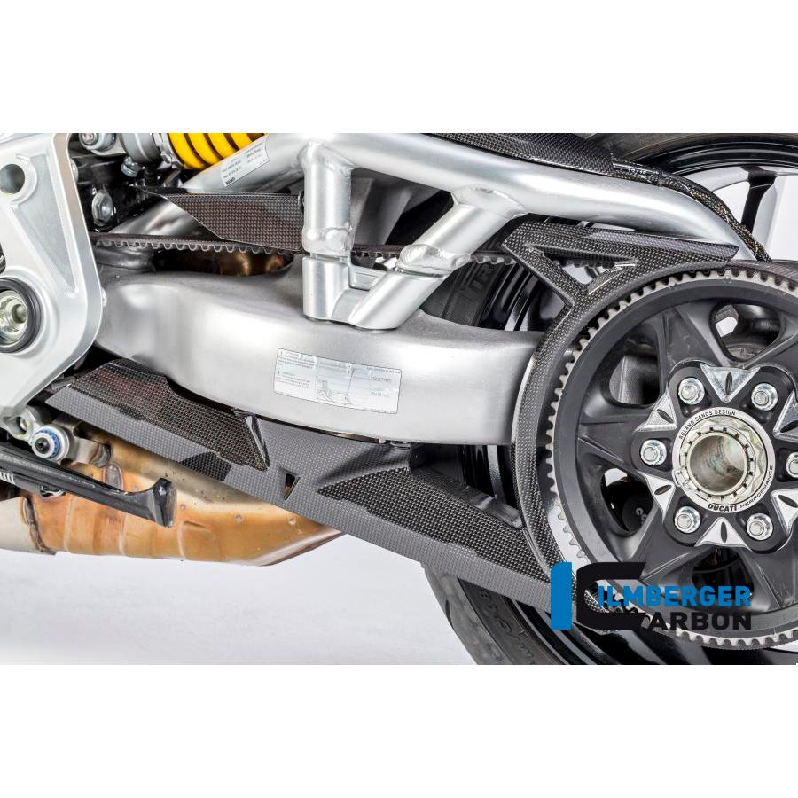 Ilmberger XDiavel/S 16-19 ベルトガードキット (艶あり) BAD.019.XD16G.K
