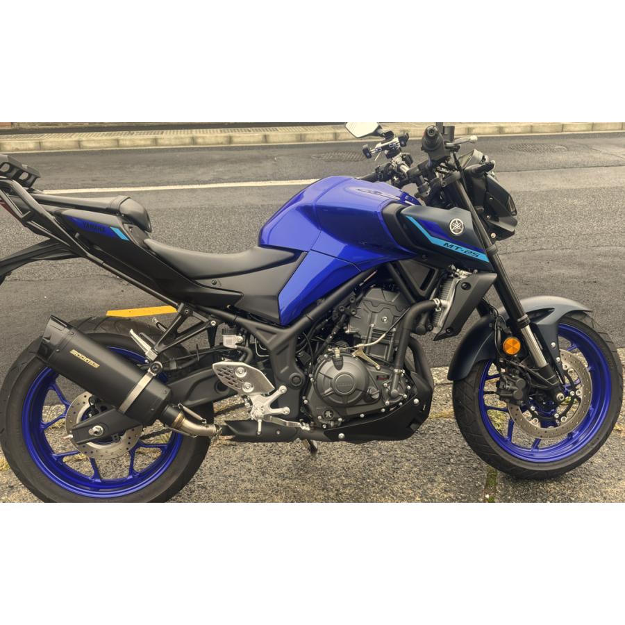 即納】YZF-R3 2025 政府認証(JMCA) Badass ブラック スリップオン