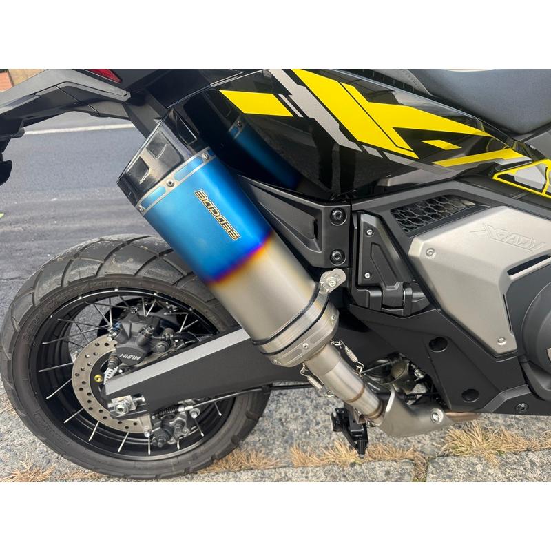 即納】X-ADV 2025 政府認証(JMCA) Badassエキゾースト マットブルー