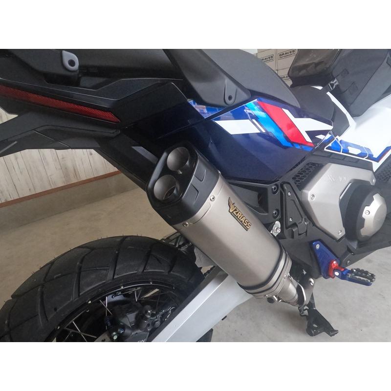 即納】X-ADV 25-26 政府認証(JMCA) VZRIASS マットステンレス スリップ