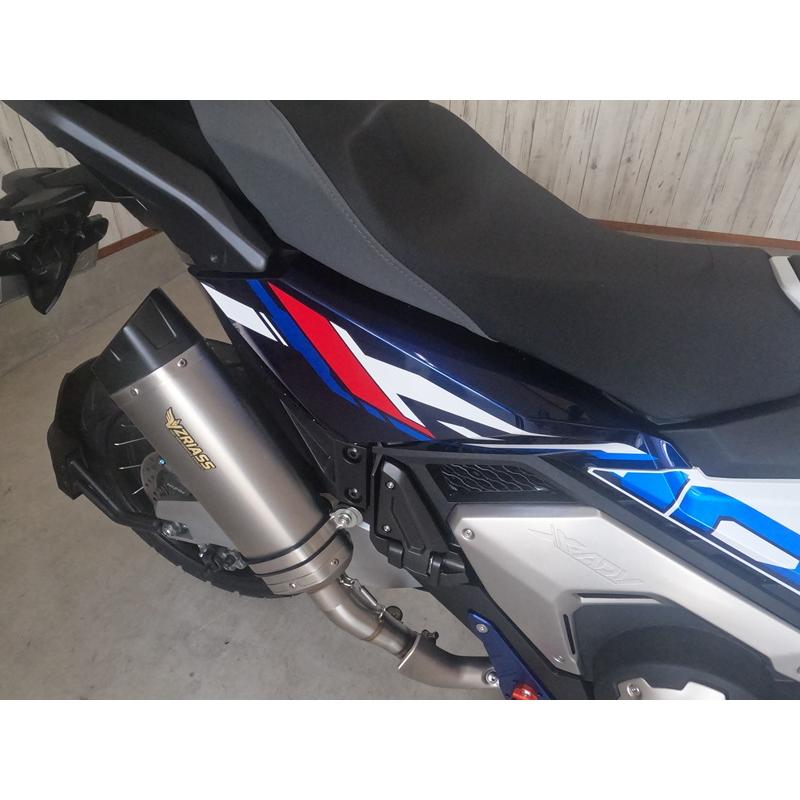 即納】X-ADV 25-26 政府認証(JMCA) VZRIASS マットステンレス スリップ