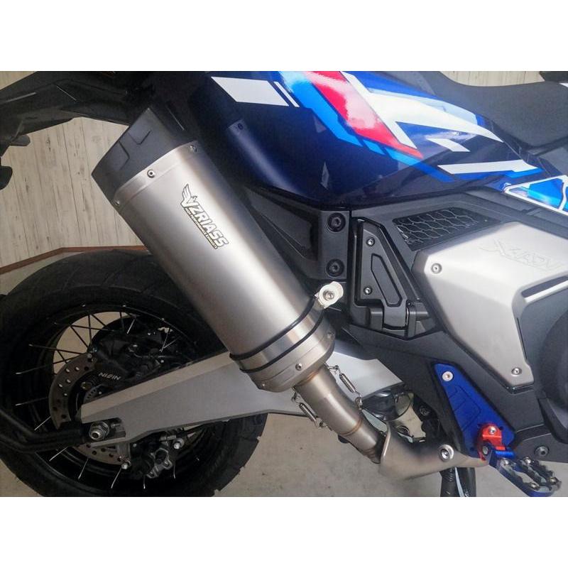 即納】X-ADV 25-26 政府認証(JMCA) VZRIASS マットステンレス スリップ