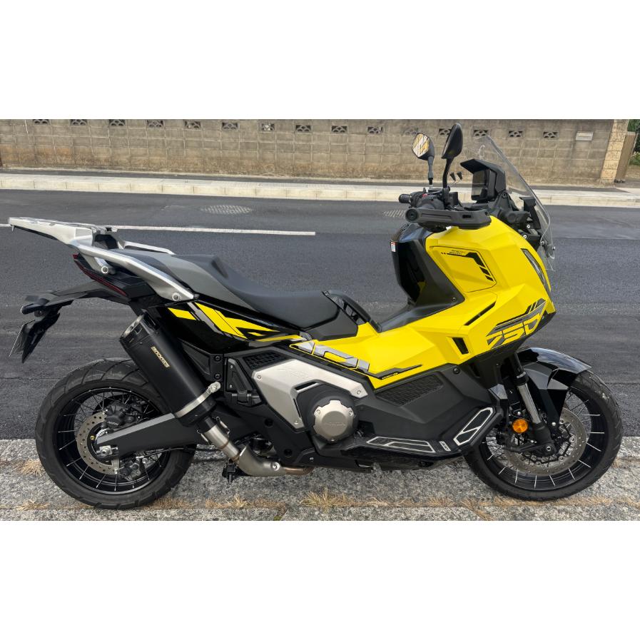 X-ADV 2025 政府認証(JMCA) Badass ブラック スリップオン タイプS