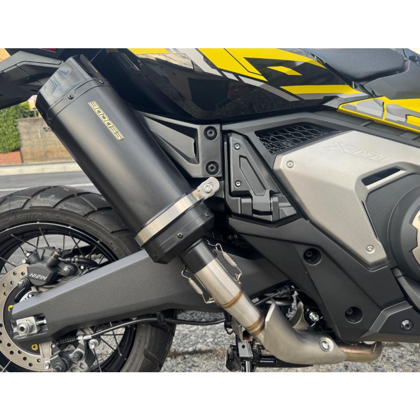 即納】X-ADV 2025 政府認証(JMCA) Badassエキゾースト ブラック
