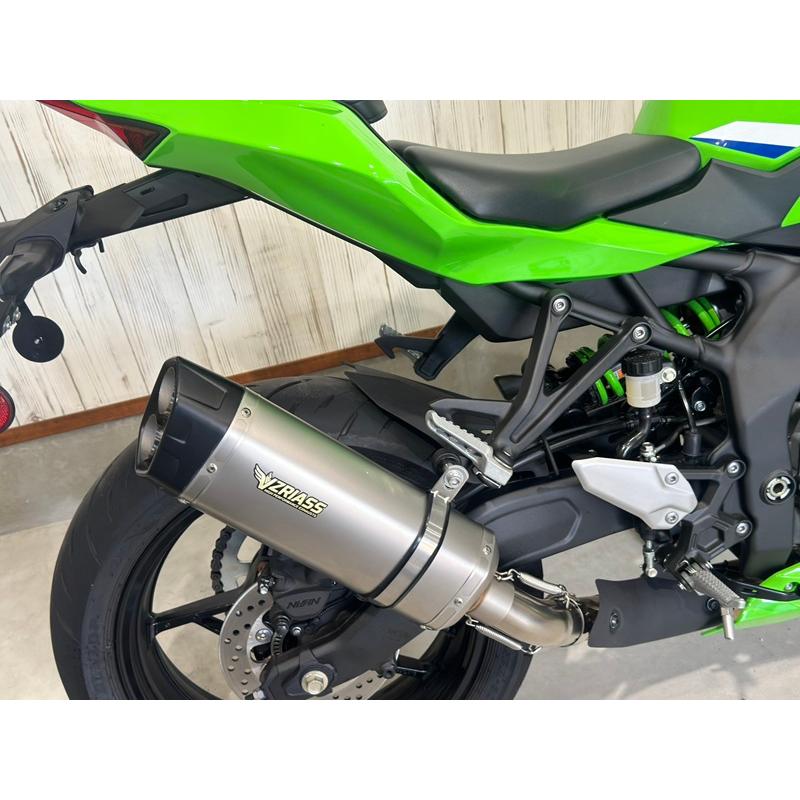 即納】ZX-4R SE 24-26 政府認証(JMCA) VZRIASS マットステンレス