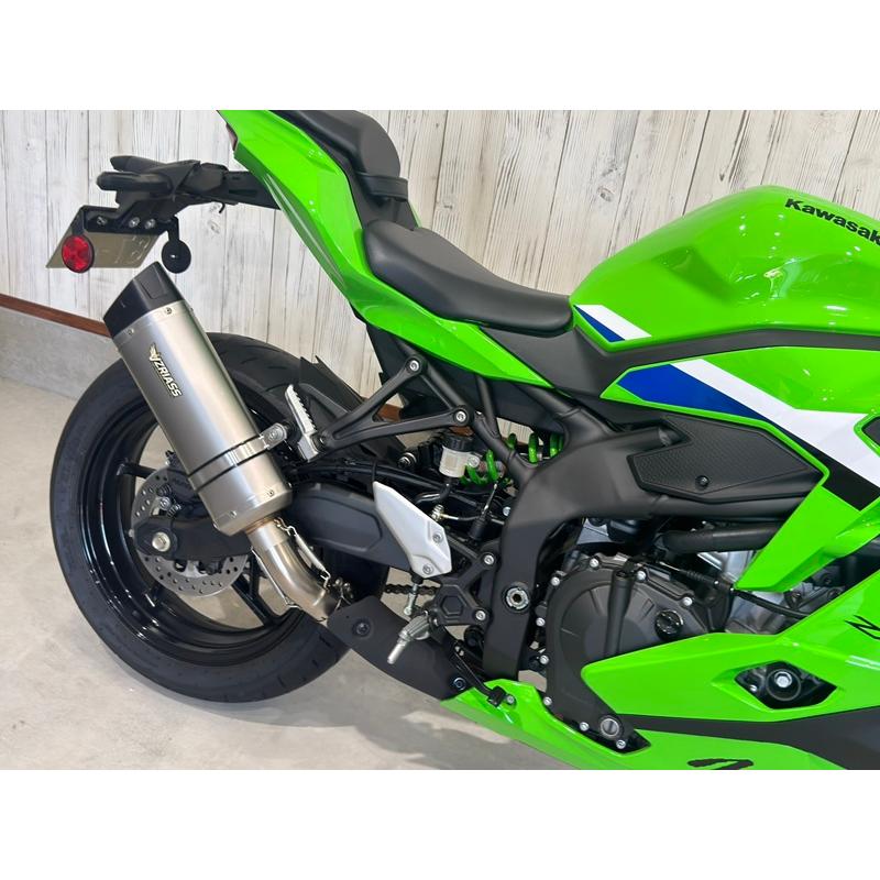 即納】ZX-4R SE 24-27 政府認証(JMCA) VZRIASS マットステンレス
