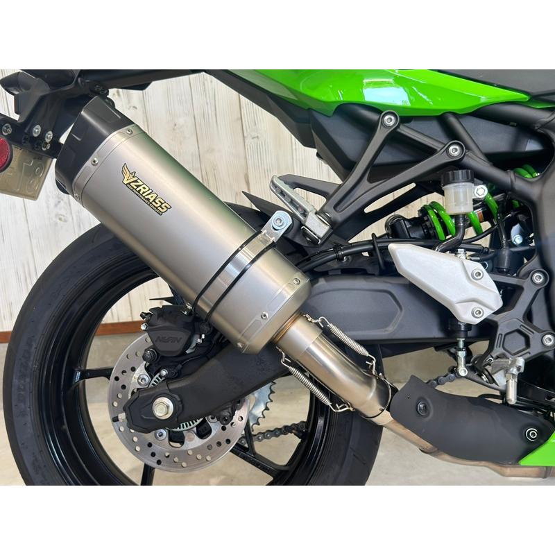 即納】ZX-4R SE 24-26 政府認証(JMCA) VZRIASS マットステンレス