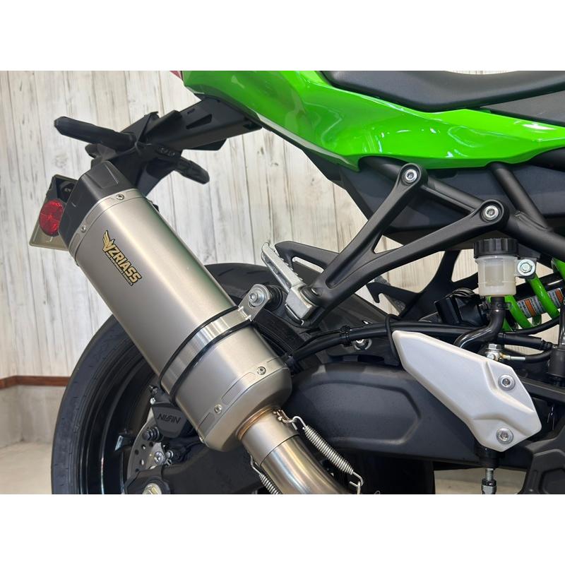 即納】ZX-4R SE 24-27 政府認証(JMCA) VZRIASS マットステンレス