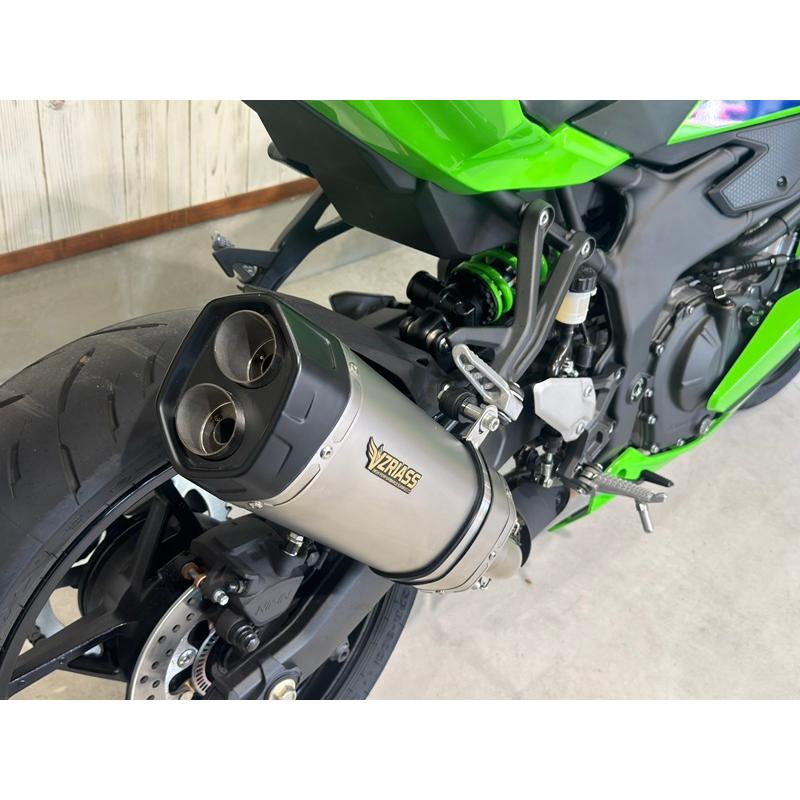 即納】ZX-4R SE 24-27 政府認証(JMCA) VZRIASS マットステンレス