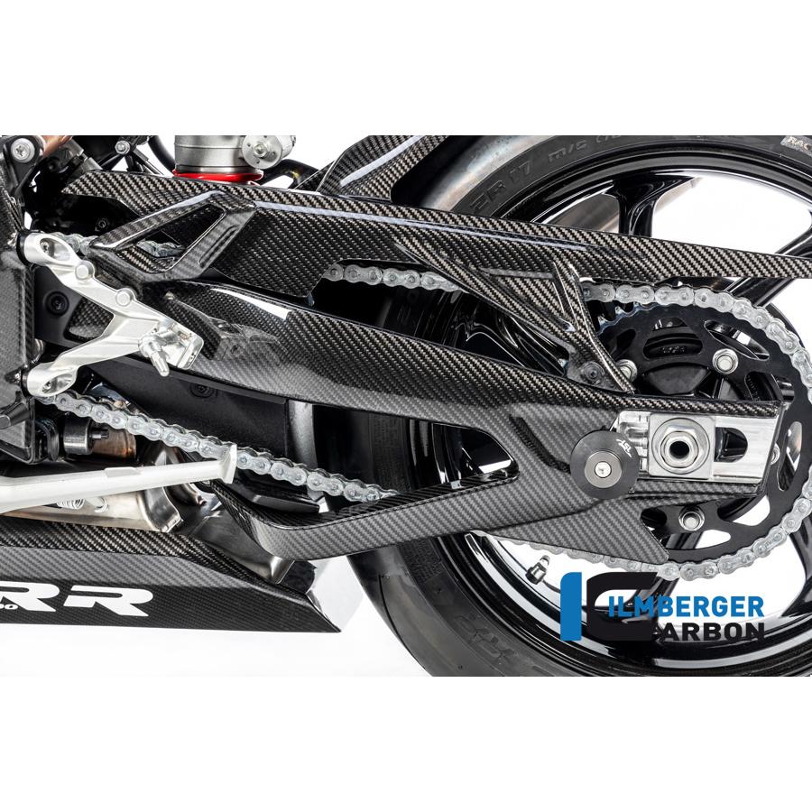 M1000RR 2021-2025 Ilmberger スイングアームカバー 左 カーボン