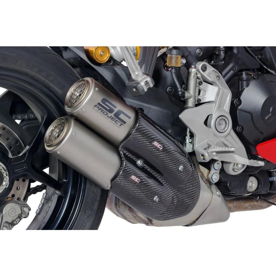 公道走行可 Supersport 939/S 17-21 CR-T SC Project ツイン スリップオン D21A-D36Tの画像