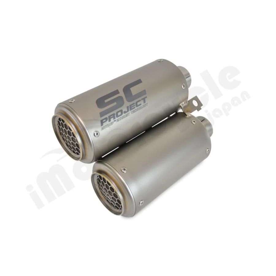 公道走行可 Supersport 939/S 17-21 CR-T SC Project ツイン スリップオン D21A-D36Tの画像