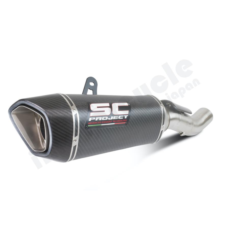 SCプロジェクト Ducati Monster 821 18-21 SC1-R スリップオンサイレンサー D25A-91Cの画像