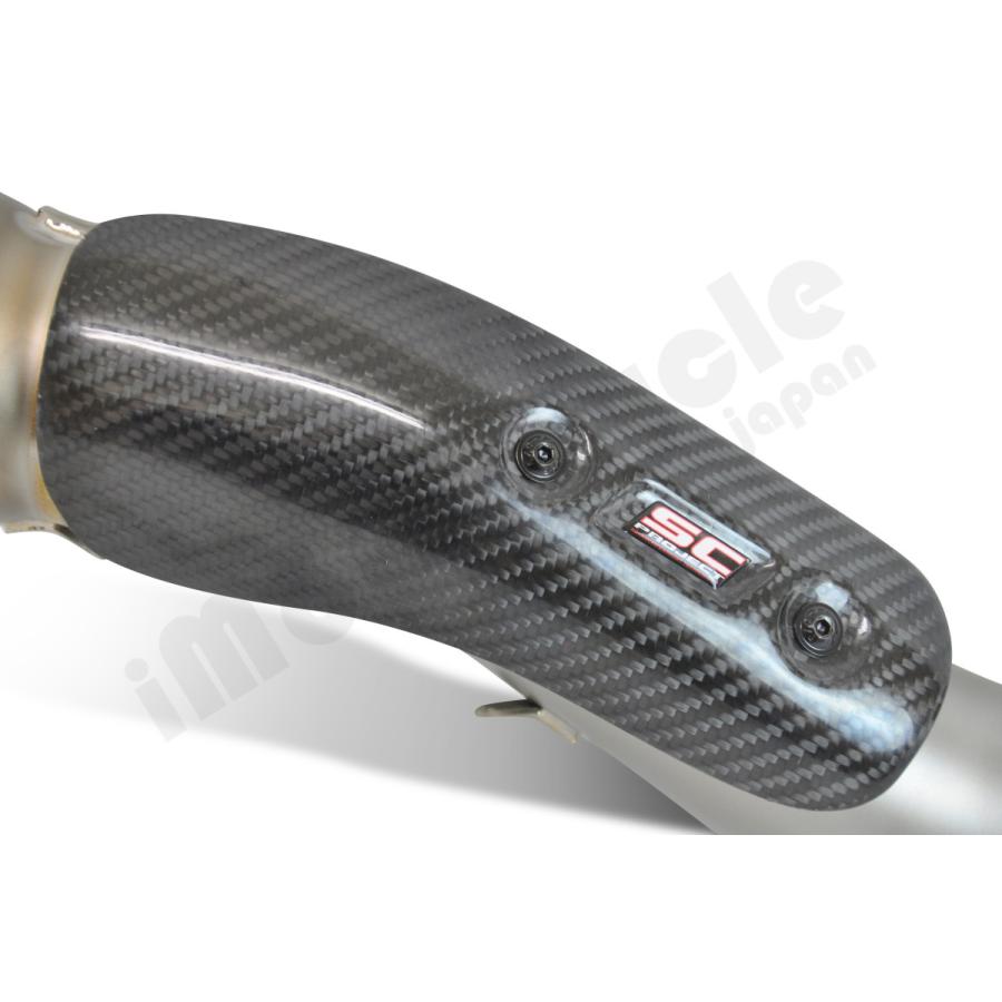 SCプロジェクト Ducati Monster 1200S 17-21 S1スリップオンサイレンサー \u0026 フルチタンリンクパイプ D25B-T41Tの画像