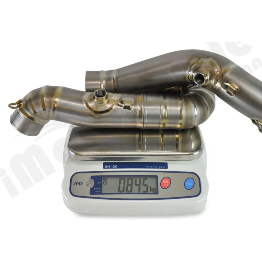 パニガーレV4 19-20 スリップオンサイレンサー \u0026 2-1 フルチタン キャタライザーキャンセルパイプ  SCプロジェクト S1 D26-LT41T　_10
