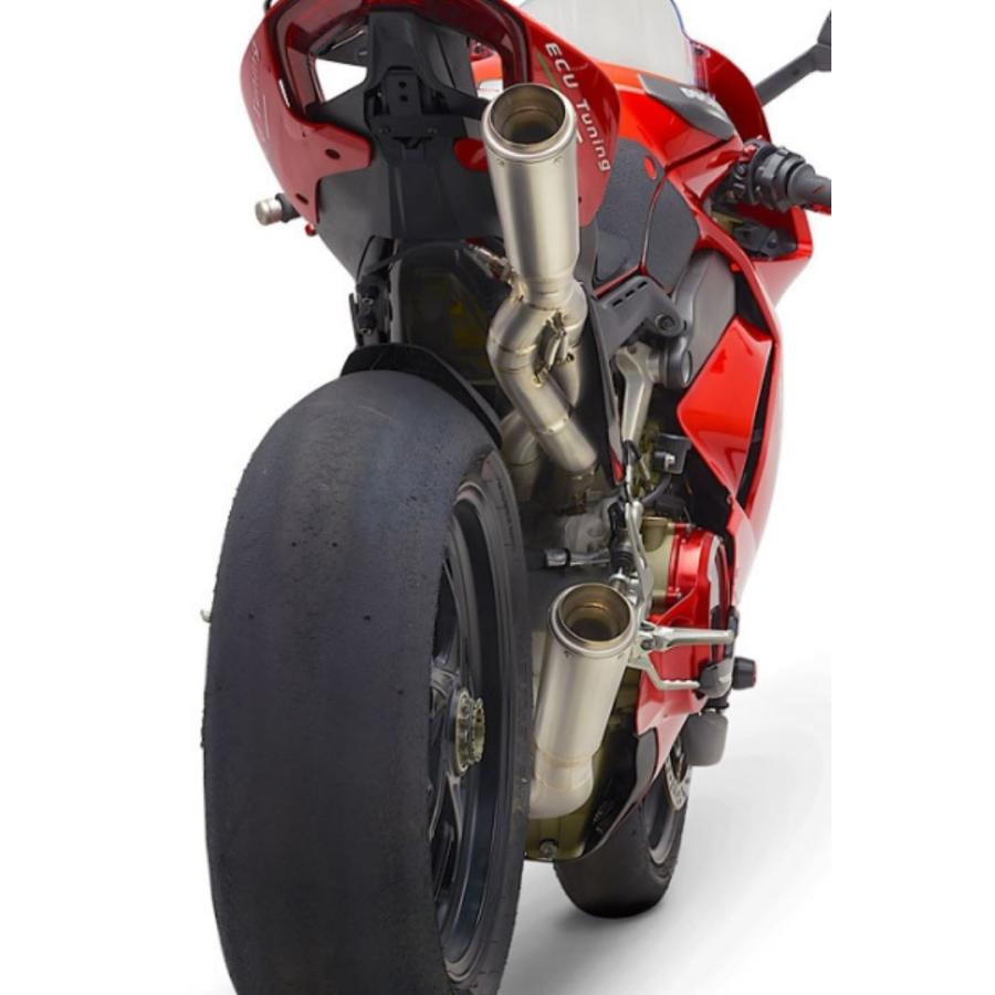 ドゥカティS4シャークチタンサイレンサー パニガーレV4 19-20 フルチタン フルエキゾーストシステム & ツイン