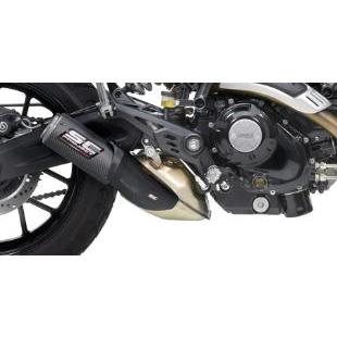 公道走行可  SCRAMBLER 800 アイコン 23-24 SC Project CR-T カーボンスリップオン D40A-38CRの画像