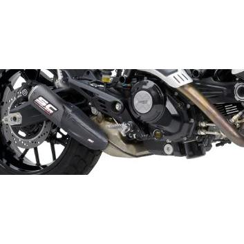 公道走行可  SCRAMBLER 800 アイコン 23-24 SC Project CR-T カーボンスリップオン D40A-38CRの画像