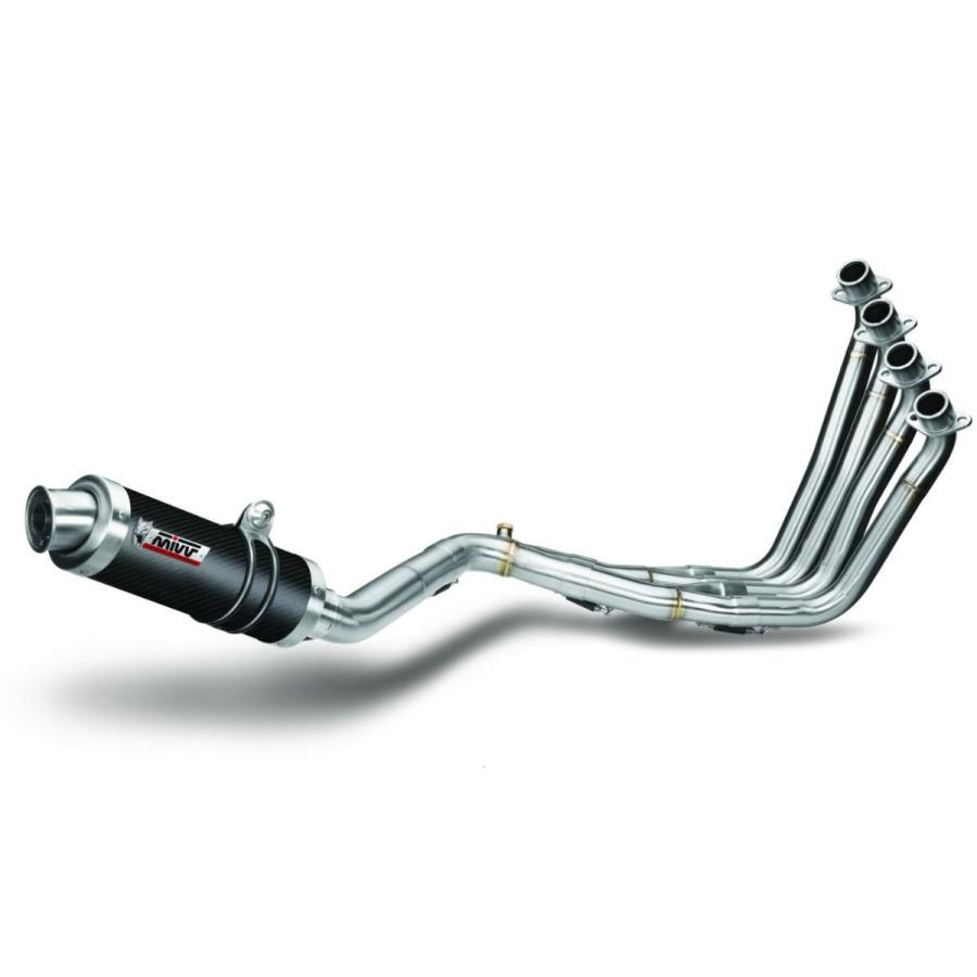Mivv Exhaust CB650F 14-18 フルエキ (触媒なし) GP カーボン スタンダードポジション H.055.L2S