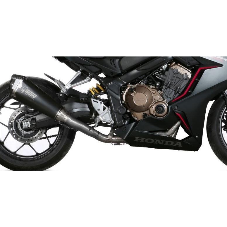 Mivv CBR650R 19-23 フルエキ DELTA RACE (触媒なし）ブラック