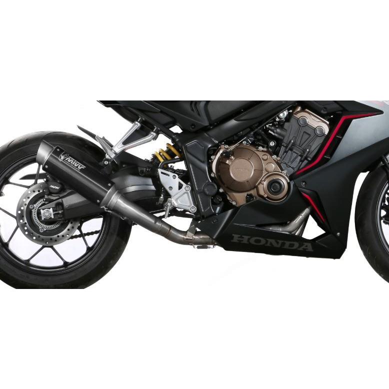 CB650r MIVVフルエキ Mivv CB650R 19-23 フルエキ GP PRO (触媒なし）ブラックステンレス