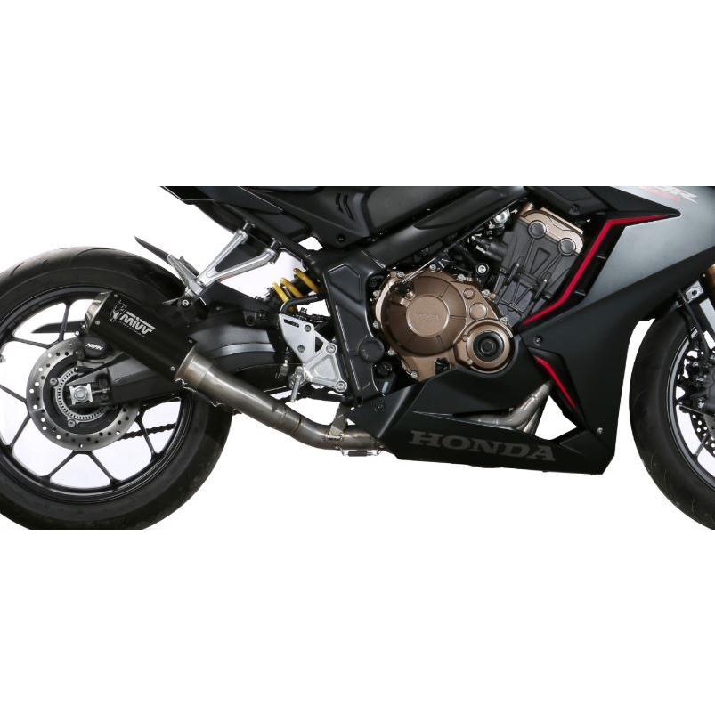 CB650r MIVVフルエキ Mivv CB650R 19-23 フルエキ MK3 カーボン スタンダードポジション H