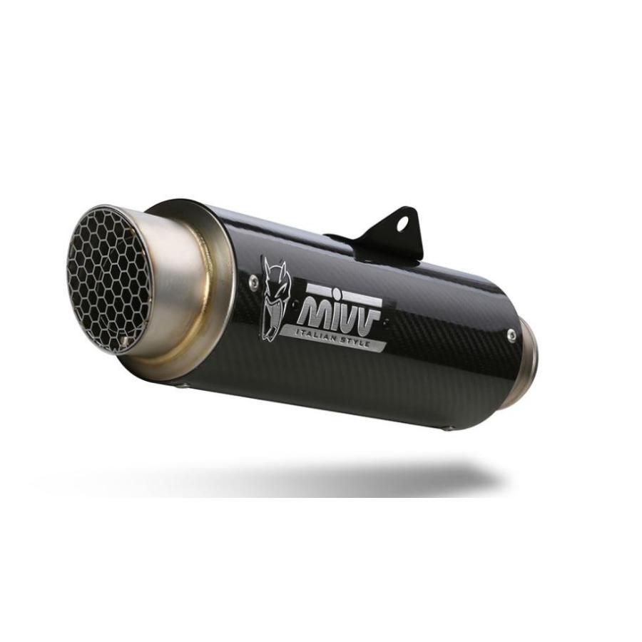 mivv　CB125R用　マフラー Mivv CB125R 18-20 フルエキ (触媒あり) GP PRO カーボン H.074.L2P