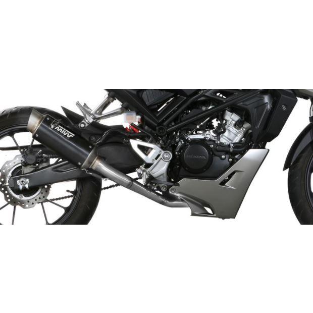 Mivv CB125R 18-20 フルエキ (触媒あり) GP PRO ブラックステンレス H