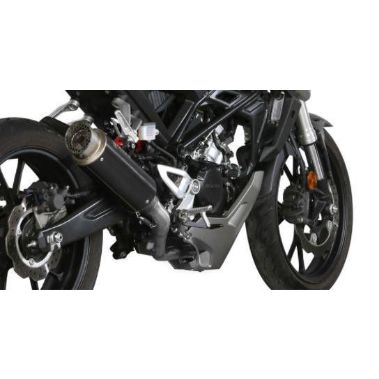 Mivv CB125R 18-20 フルエキ (触媒あり) GP PRO ブラックステンレス H