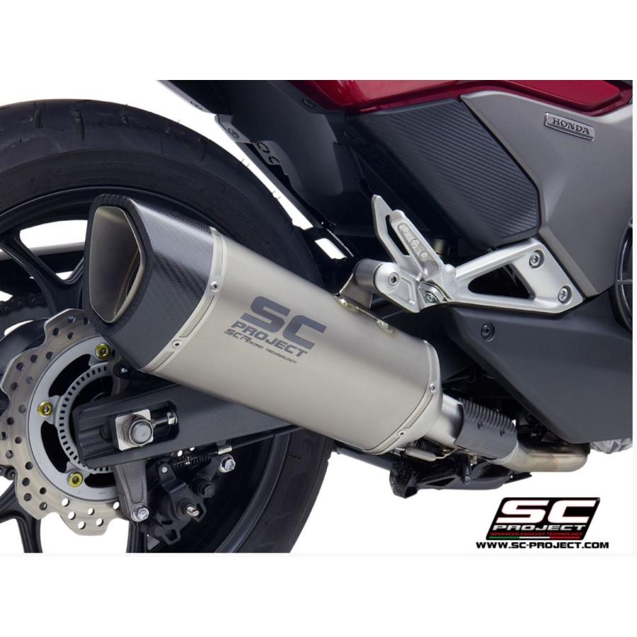 公道走行可 ホンダ インテグラ 750 S 16-20 SC Project SC1-R スリップオン H26A-91Tの画像