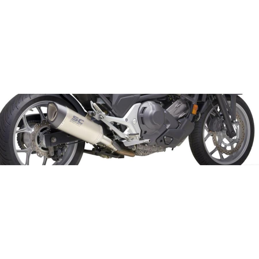 公道走行可 ホンダ NC750S 16-20 SC Project SC1-R スリップオン H26B-91T