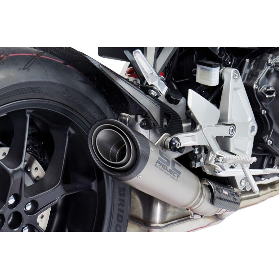 SCプロジェクト Honda CB1000R 18-20 S1サイレンサー \u0026 フルチタンリンクパイプ H27A-T41T